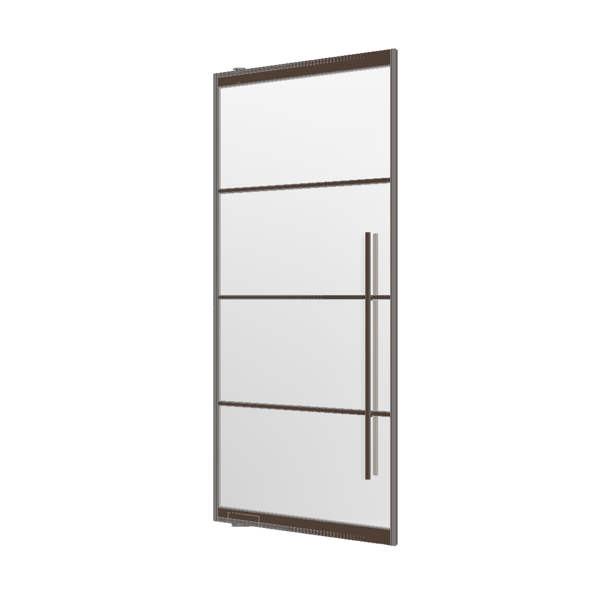 Skantrae SlimSeries Alu - Dubbele Metalen Taatsdeur Brons